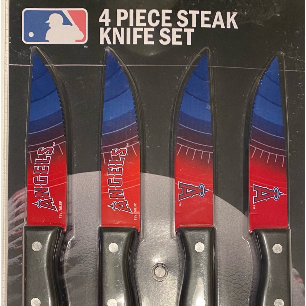 MLB Angels knife set